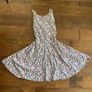 HOLLISTER FIT AND FLAIR SKATER DRESS